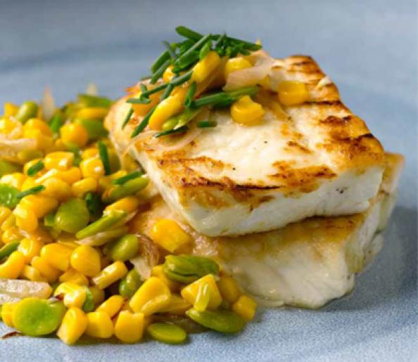 Healthy Recipe PanRoasted Halibut Recipes for DiabetesWeight Loss