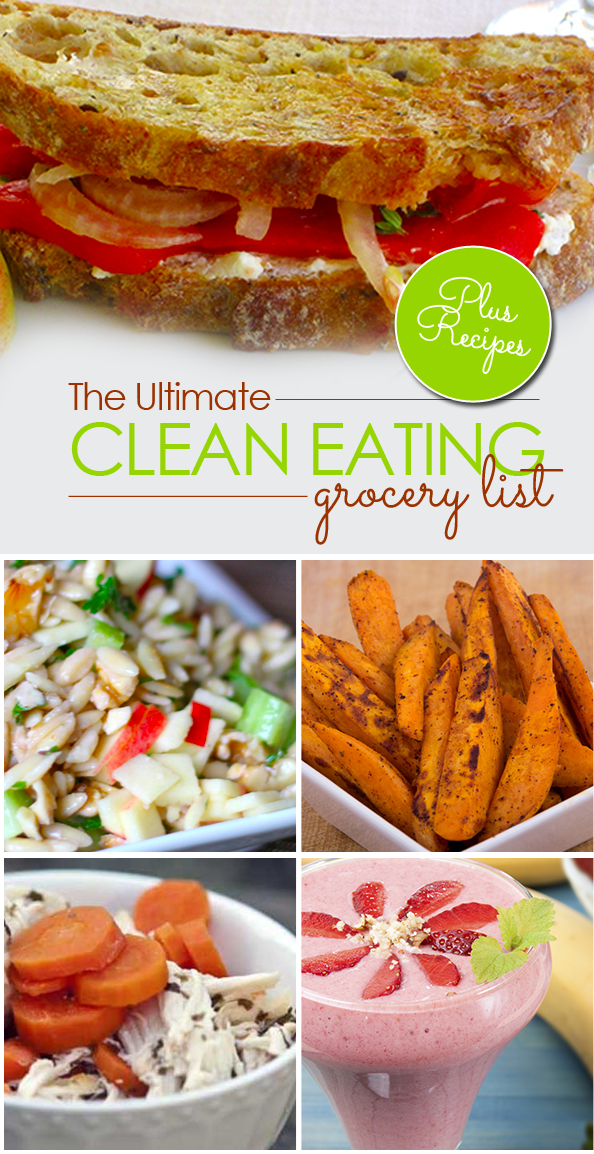 The Ultimate Clean Eating Grocery List- 50 Foods – Recipes for Diabetes ...